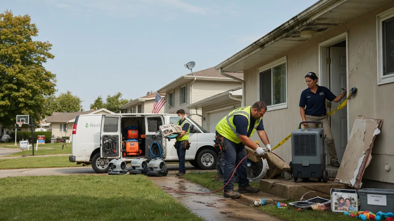 Water Damage Restoration in Stevens, PA near me